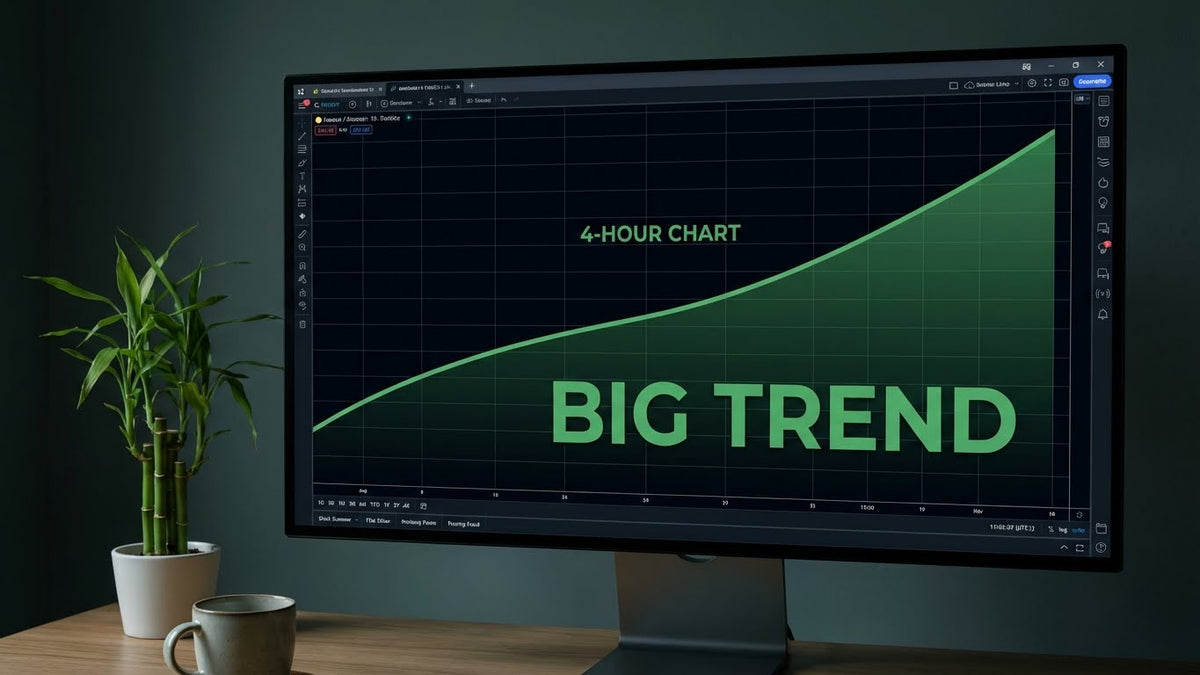 Best Swing Trading Strategy (4H): Catching the "Big Wave" While You Sleep